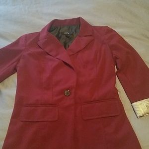 Burgundy Blazer